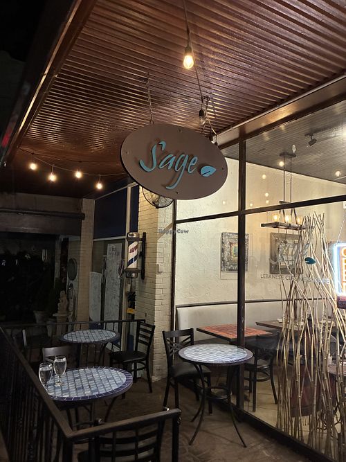   at Sage Lebanese Cuisine in Fairhope