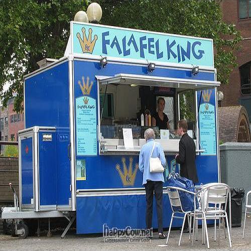  at Falafel King Food Cart in Bristol