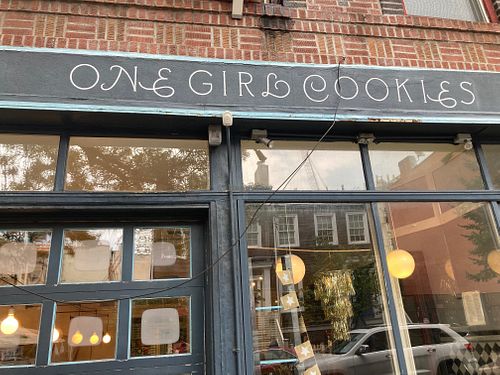 Front at One Girls Cookies in Brooklyn