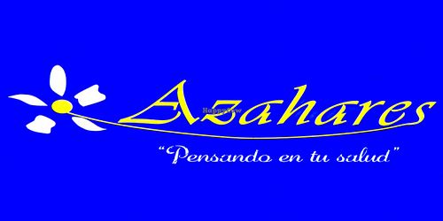 Logo and description  at Azahares in Medellin