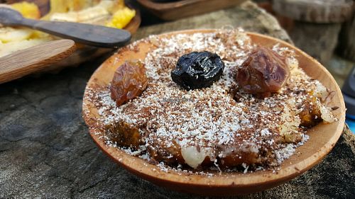 dessert  at Baracoando in Baracoa