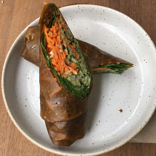 wrap  at The Cold Pressed Juicery - Herengracht in Amsterdam