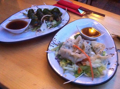 vegan tapas at Soya in Berlin