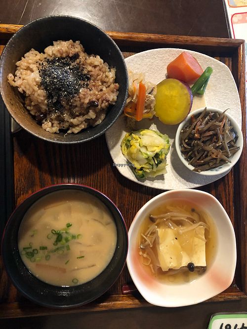 Lunch set  at Aisunao in Naoshima