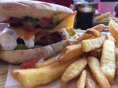 la Pancho Villa  at La Huella Vegana in Rivas-vaciamadrid