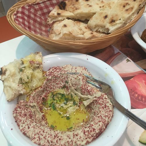 Naan at Falafel in Sarajevo