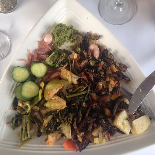 Morel special at Homestead Restaurant in Homer