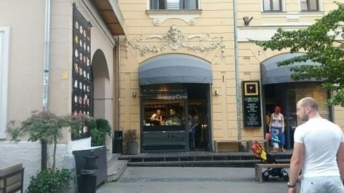 front view at Zvezda's Ice Cream in Ljubljana