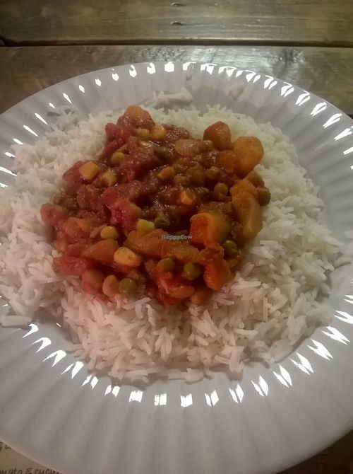 Red Thai curry at Super Natural Newcastle in Newcastle Upon Tyne