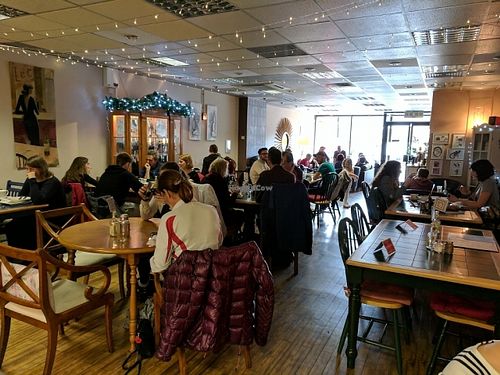 It gets busy at lunch, but for good reason! at Super Natural Newcastle in Newcastle Upon Tyne