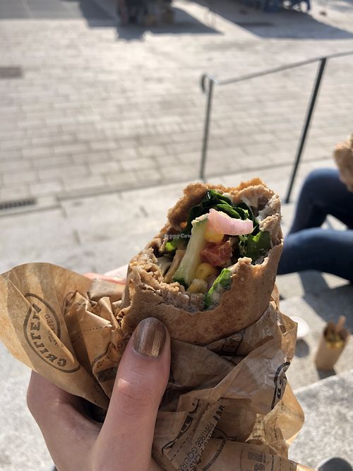  Vegan pita at Pita Pit in Rennes