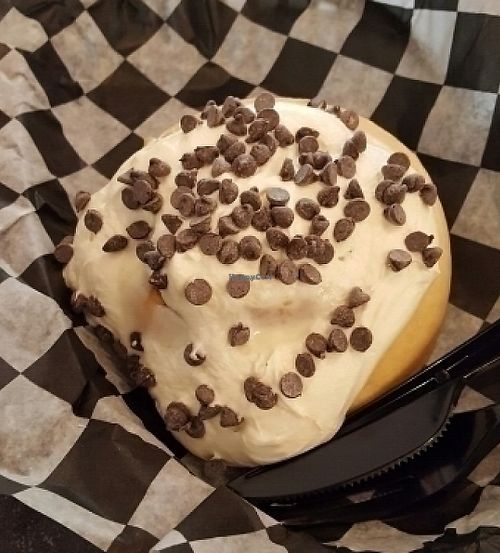 Gingerbread frosting!  at Cinnaholic in Atlanta