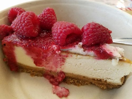 cheesecake at Delivore Hornstull in Stockholm