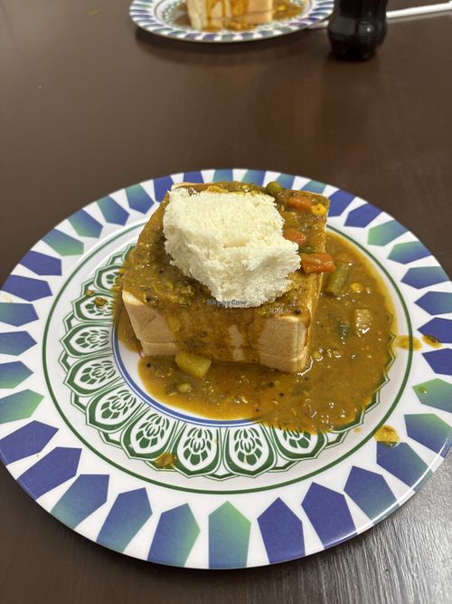 Veg & Dhal Small Bunny Chow  at Patel's Vegetarian Refreshment Room in Durban