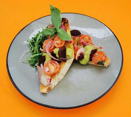 bruschetta  at The Niche in Irvine