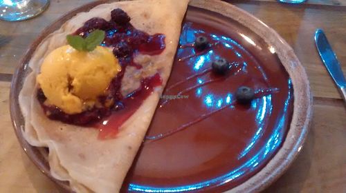 Vegan Christmas Dinner: dessert at The Niche in Irvine