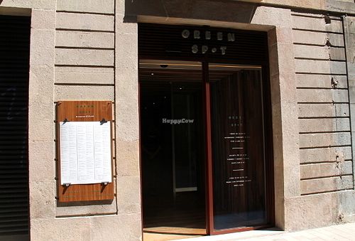Entrance of The Green Spot.  at The Green Spot in Barcelona