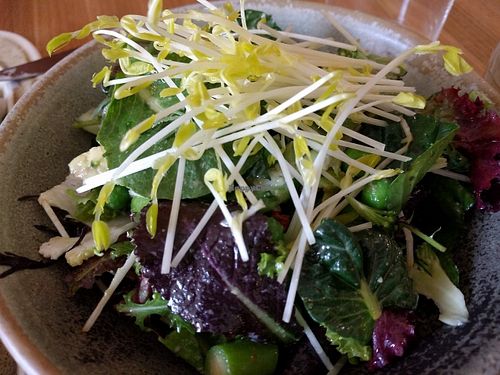 Salad at The Green Spot in Barcelona