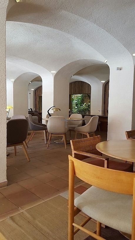 fresh decor at The Green Spot in Barcelona