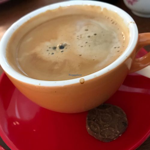 good coffee at VLORA Cafe & Laden im Hof in Lutherstadt Wittenberg