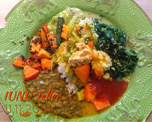 One of my many IUNU plates  at IUNU in Munich