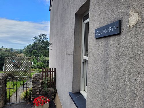 House entrance at Graianfryn Guest House in Penisar Waun