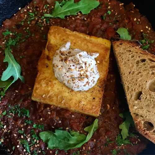 shakshouka  at Evergreen Organics in Doha