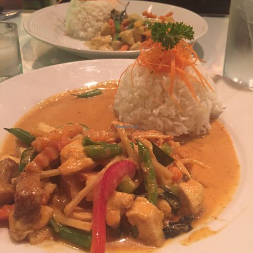 red curry at Jay's Thai Kitchen in Suffern
