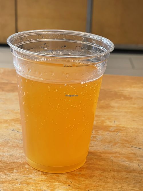 Fountain drink - tangerine   at HipCityVeg - 7th St in Washington