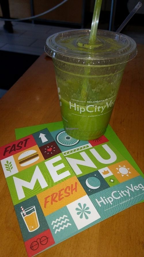 nice graphics at HipCityVeg - 7th St in Washington