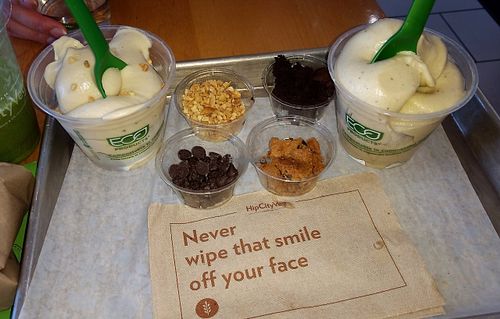 Banana Whips ... WHIP IT GOOD! at HipCityVeg - 7th St in Washington