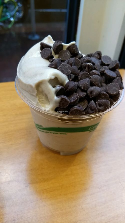 Banana whip with chocolate chips at HipCityVeg - 7th St in Washington
