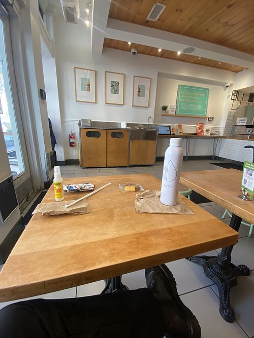 Got Seating Today - Super Lucky Girl Status  at HipCityVeg - 7th St in Washington