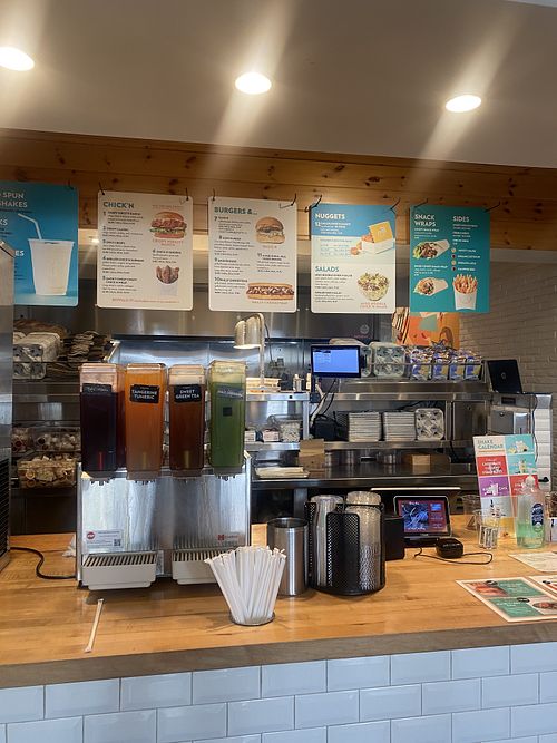 Ordering Station with Manual Menus   at HipCityVeg - 7th St in Washington