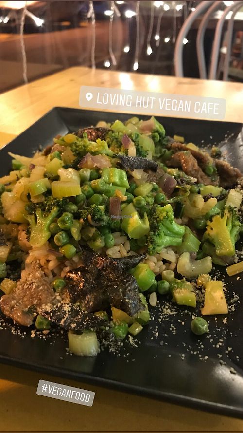 Piatto primavera at Loving Hut in Rimini