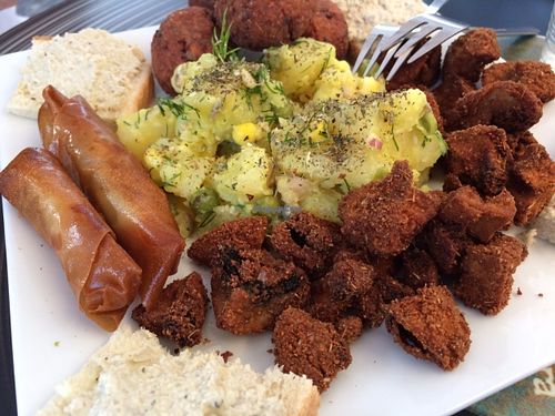 At Trivoli Vegan Kafeneio at Trivoli Vegan Kafeneio in Athens