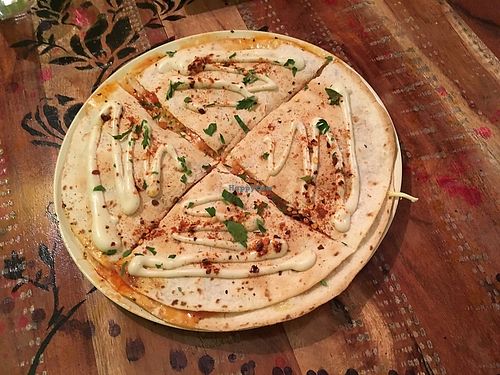 Hummus at Trivoli Vegan Kafeneio in Athens