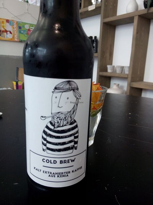 Cold brew coffee at Franz Soupmarine in Heidelberg