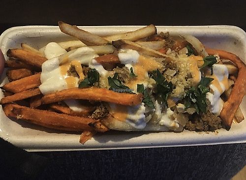 Loaded fries  at By Chloe in Los Angeles