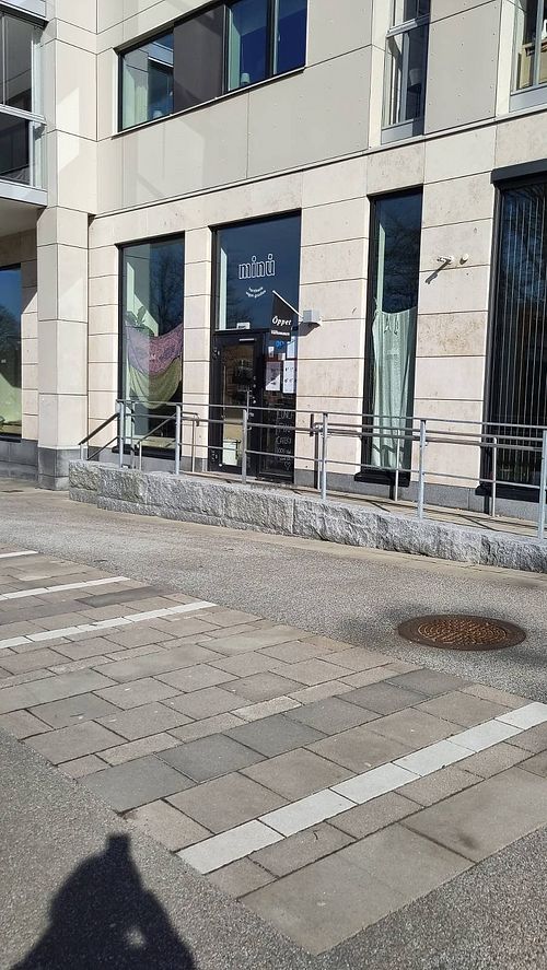Outside of the place at Minù in Lund