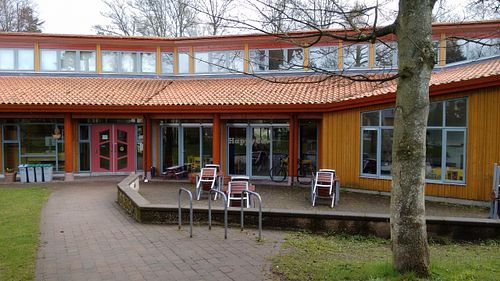 Extra seating  at Newton Dee Cafe in Aberdeen