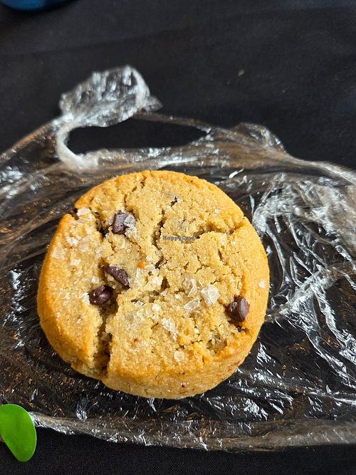 Salted Tahini Cookie at Roots Cafe in Brooklyn