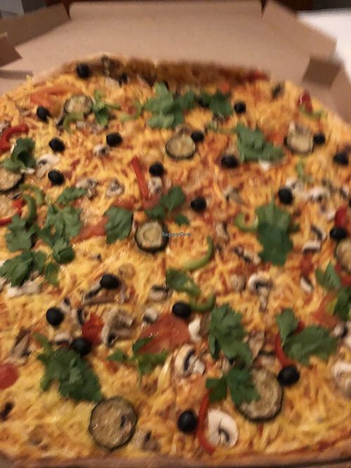 Pizza  at Kungsholmens Pizza & Deli in Stockholm