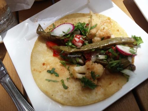 Cauliflower cactus taco at La Dona in Cape May