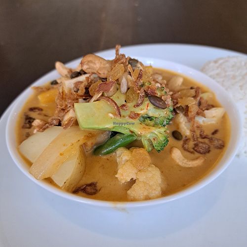 Vegan curry at The Junction in Redhill