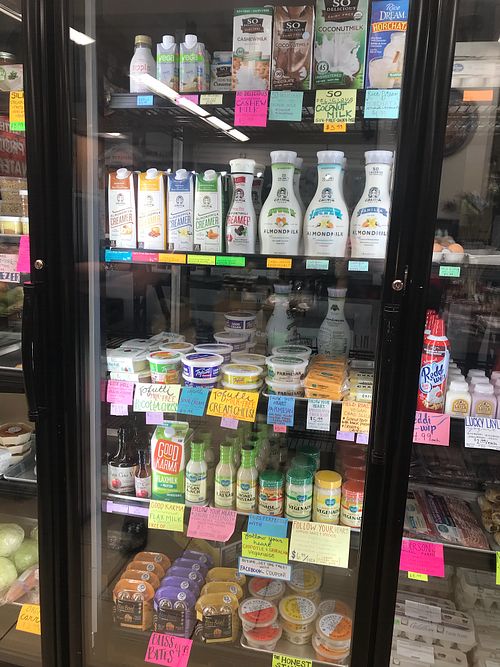 All Vegan case. at Farmers Market of Grapevine in Grapevine