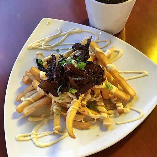 Beef Jerky Nacho Cheesy Fried at Kale & Quinoa  in Studio City