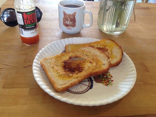 daily special: eggy in a basket - way good  at Brooklyn Whiskers - Broadway in Brooklyn