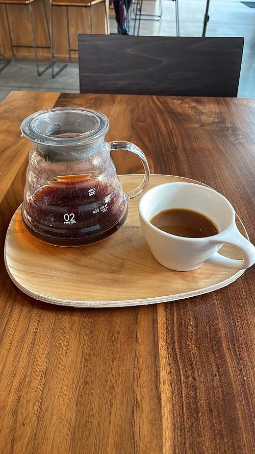 Wonder Blend with Oat Milk  at Temple Coffee Roasters in Sacramento