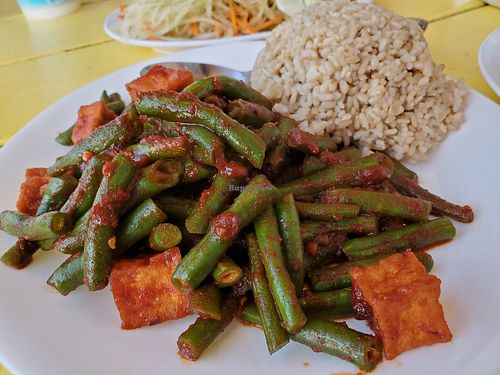 Spicy green beans at TVJ Kitchen - West LA in Los Angeles